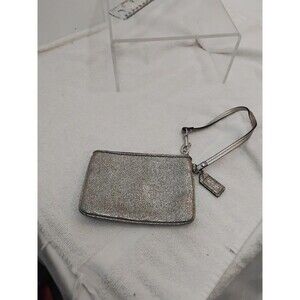 Coach Madison Pleated Gold Wristlet Marie